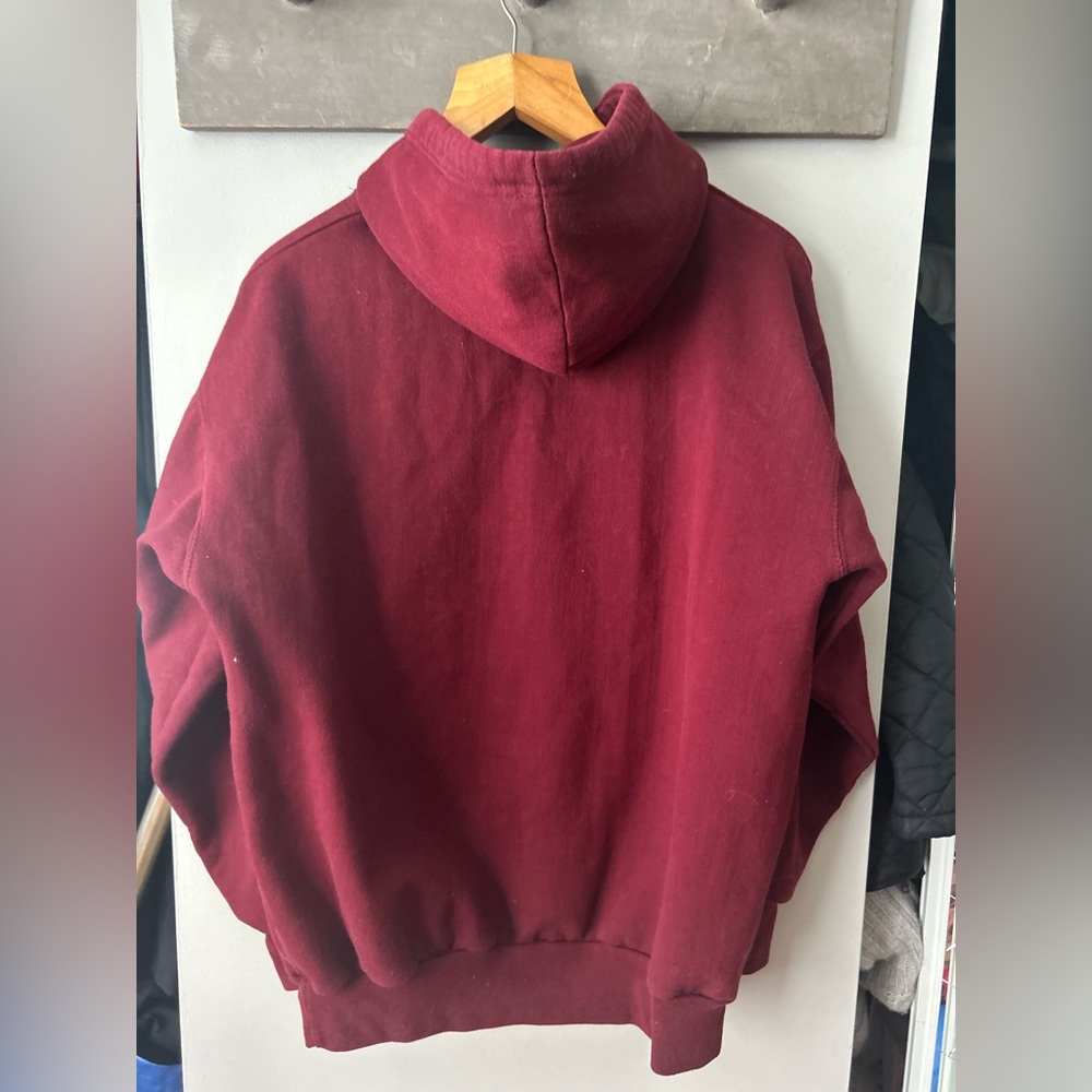 Thick and oversized Harvard printed hoodie - Picture 11 of 12